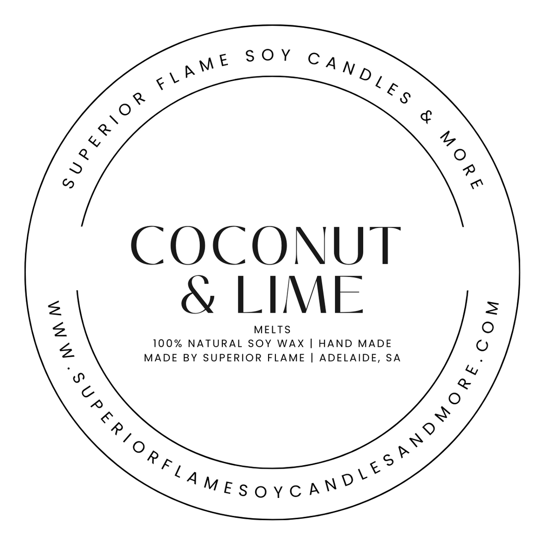 COCONUT &amp; LIME MELTS